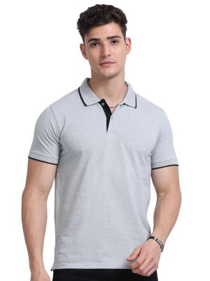 Sustainable Cottton Jacquard Polo