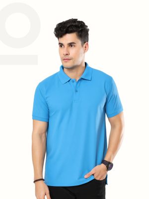 Lycra Premium Plain Polo Tshirt