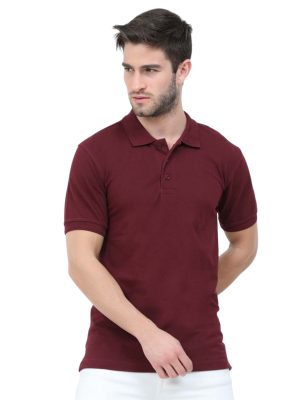 Silicone Washed Premium Plain Polo