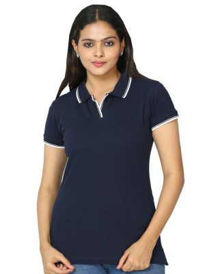 Silicone Washed Premium Polo – Women