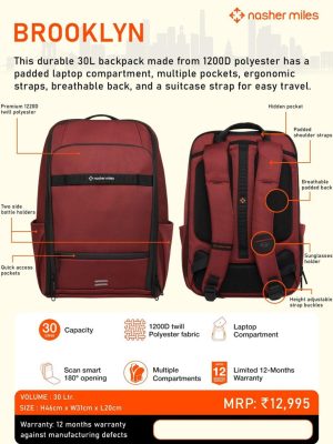 Nasher Miles Brooklyn Backpack