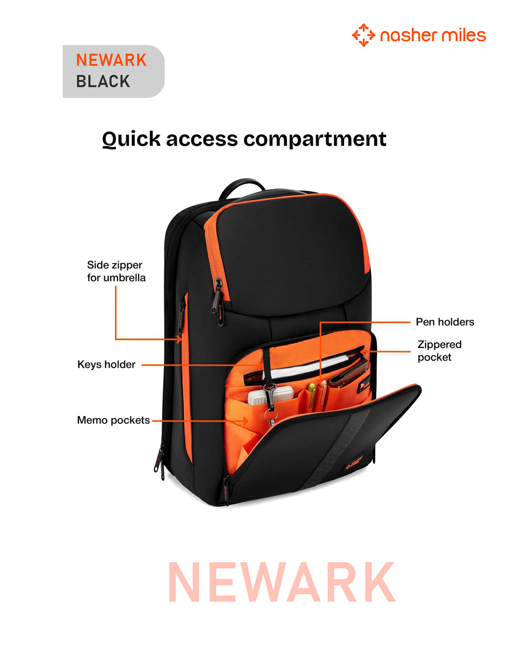 Nasher Miles Newark Backpack - Image 7