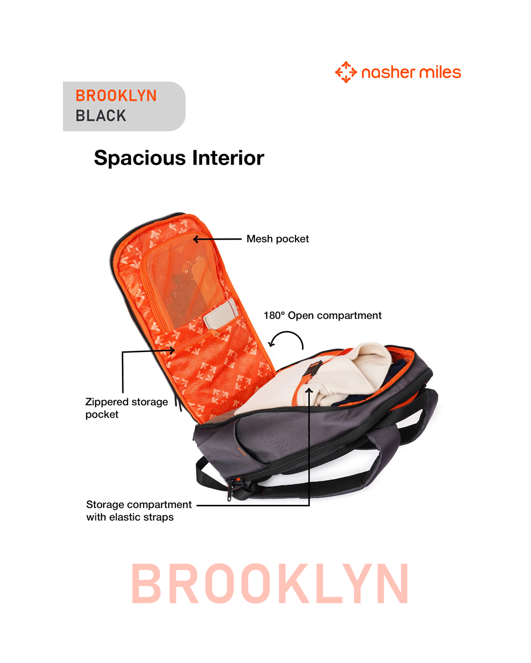 Nasher Miles Brooklyn Backpack - Image 3