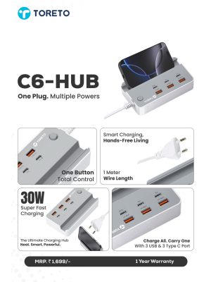 Toreto C6 Charging Hub