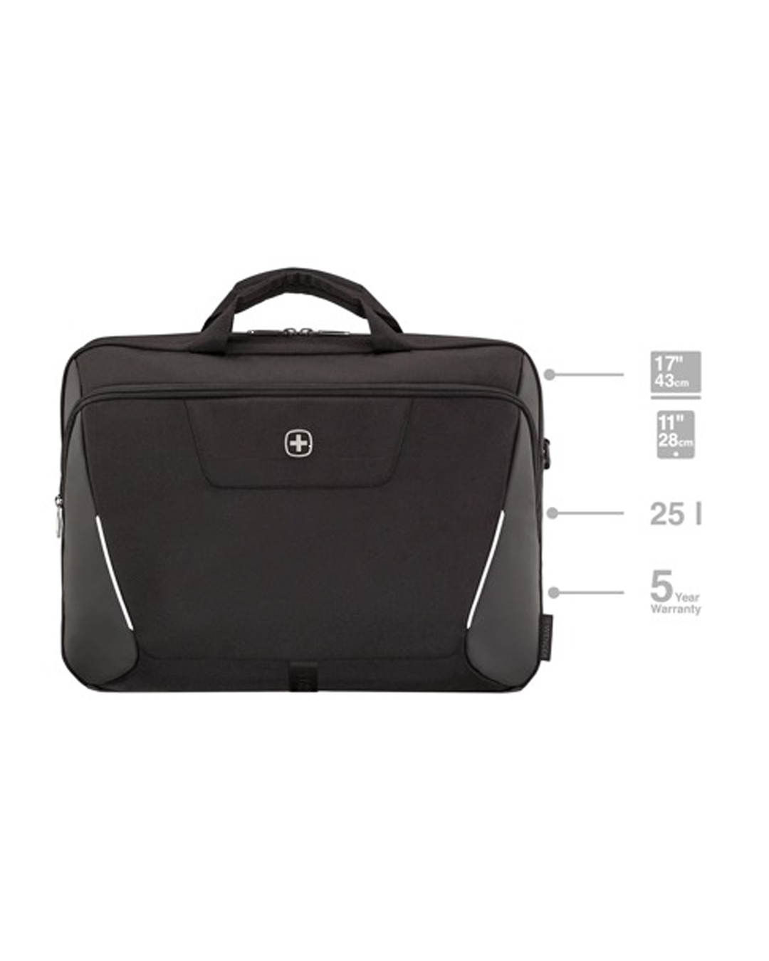 Wenger XE Brief 17 Black - Image 5