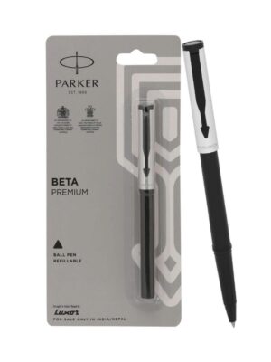 Parker Beta Premium Silver Ball Point Pen
