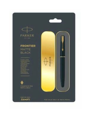 Parker Frontier Matte Black Fountain Pen