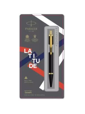Parker Lattitude Matte Black Ball Point GT