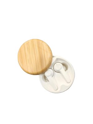Wangari Cherry Bamboo Ear Buds