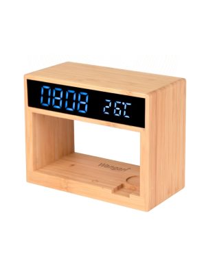 Wangari Cypress 6in1 Bamboo Wireless Charger Station
