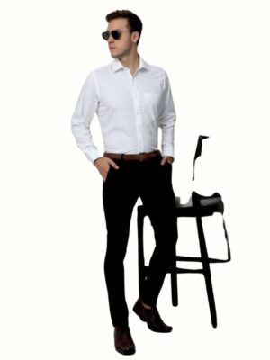 Van Huesen 100% Cotton Men`s Formal Free Shirt