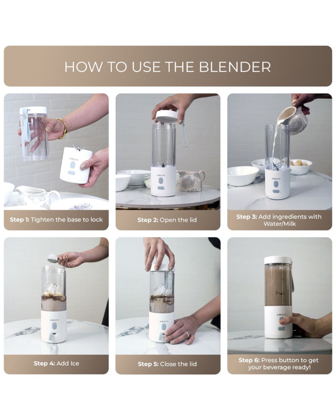 Xech Blend X Portable Blender - Image 2