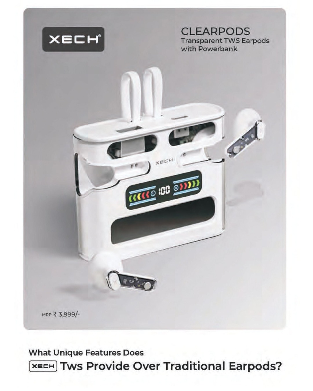 Xech Clearpods Earbuds