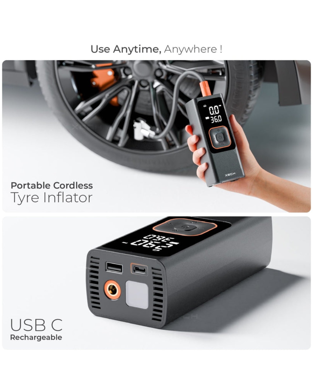 Xech Inflate XL Tyre Inflator - Image 6