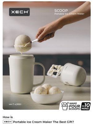 Xech Scoop Portable Ice Cream Scoop Maker