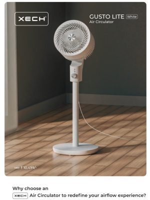 Xech Gusto Lite Air Circulator Fan