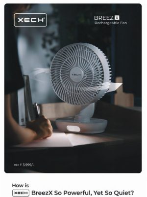 Xech Breeze X Desk Fan