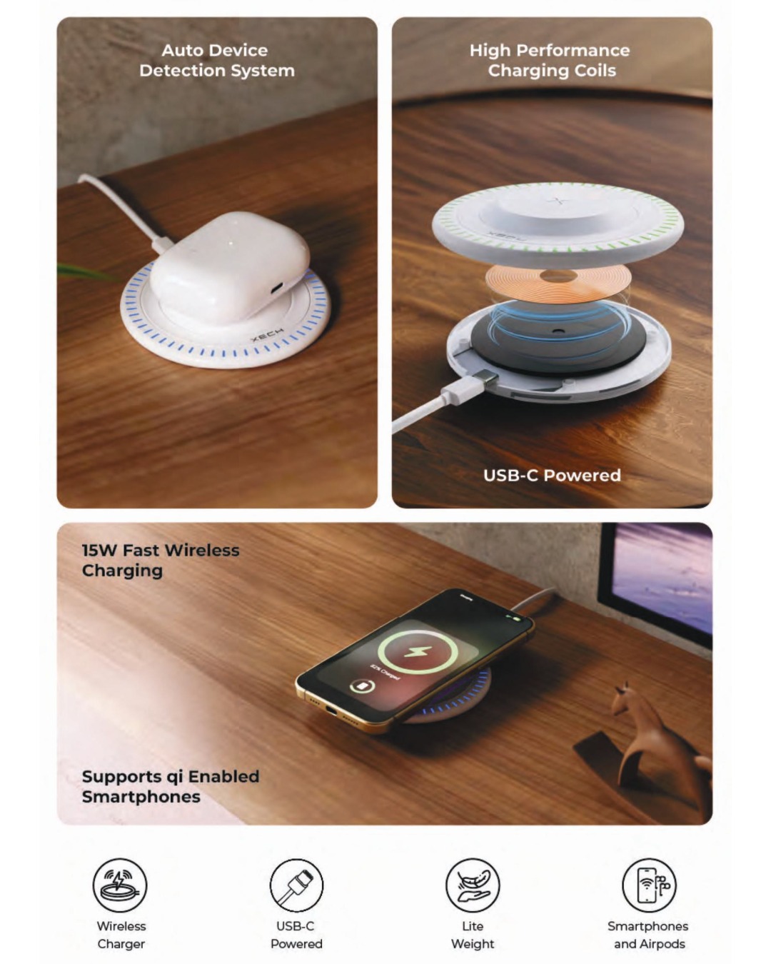 Xech Powerbase Wireless Charger - Image 2