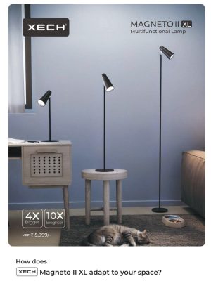 Xech Magento II XL Table And Floor Lamp