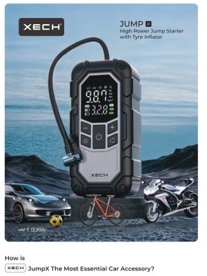 Xech Jump X Cordless Car Tyre Inflator